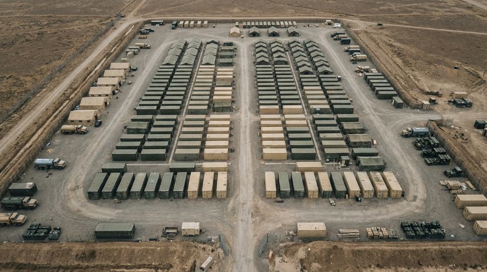 LSA base, aerial view